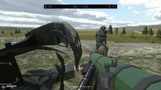 Россия против Украины в Ravenfield!