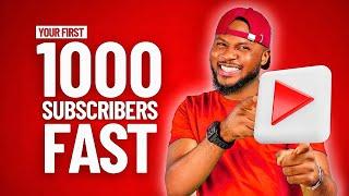 Go From 0 to 1000 Subscribers on YouTube Super Fast (Complete Beginners Guide)