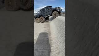 World first Mercedes G Wagon 6x6 off road  #shorts