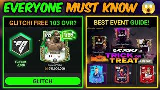 GLITCH! FREE 103 OVR Player | TRICK or TREAT EVENT GUIDE | Mr. Believer