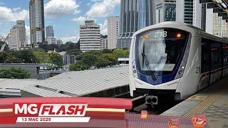 Dentuman Kuat Di Stesen LRT Abdullah Hukum  #MGFlash