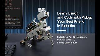 SunFounder PiDog Robot Dog Kit for Raspberry Pi