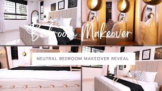 VLOG | NEUTRAL BEDROOM MAKEOVER REVEAL with Blessie Designs