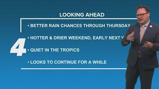 New Orleans Weather: Wetter than normal Tuesday