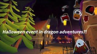 Playing Halloween event on dragon adventures!