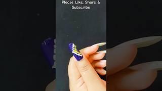 Easy Nailart design for beginners #trending #nailart #naildesign #nailart2025