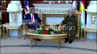 IRAQ: KERRY MEETS WITH BARZANI