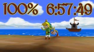 Wind Waker 100% PB in 6:57:49 (no MSS, no tuner)