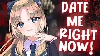 Yandere Rich Girl wants to DATE YOU  (ASMR F4M)