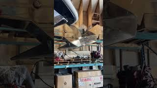 Customer installed anchor on a 40 foot powerboat.
