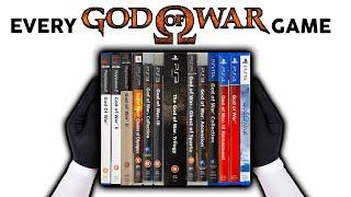 Unboxing The Evolution of God Of War + Gameplay (2005 - 2023) - ASMR