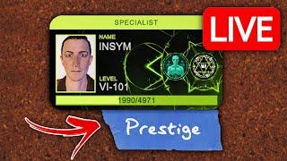 Finally Going Back to Level 1 for Prestige 7 - Phasmophobia LIVE 