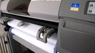 DesignJet 5000 replace print head