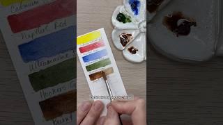 HOW to Swatch Your Watercolour Paints #art #tutorial