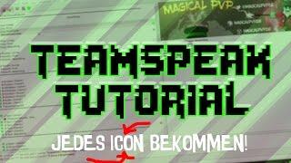 JEDES TEAMSPEAK - 3 ICON BEKOMMEN? EGAL WELCHER TEAMSPEAK!  TUTORIAL! | Pilzig