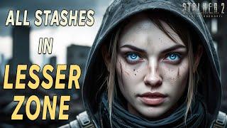 All stashes in Lesser Zone Stalker 2  Useful tips #04  S.T.A.L.K.E.R. 2: Heart of Chornobyl