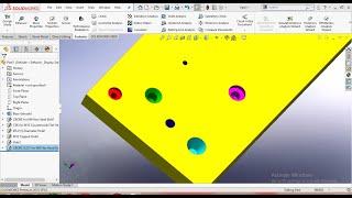 Hole wizard command  | Solidworks Design Hub