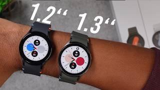 Samsung Galaxy Watch 7 (40mm) vs FE - Größenvergleich am Handgelenk! 1,3'' vs 1,2''