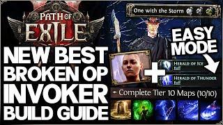 Path of Exile 2 - New Best OP Invoker Build Guide Post Nerf - Easy BROKEN Herald Combo - Monk Guide!