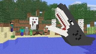 Monster School : Fishing Challenge - Minecraft Animation