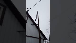 Трубу на вытяжке сдуло