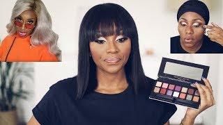 SO GUYS, I TRIED THE JACKIE AINA X ABH PALETTE | DIMMA UMEH