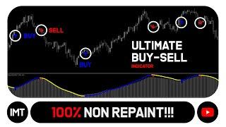 THE MOST ACCURATE BUY SELL SIGNAL INDICATOR FOREX | MT4 | INDICATOR #67