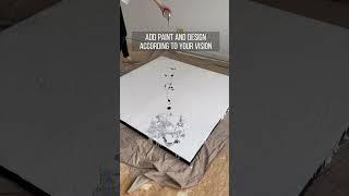 DIY Textured Modern Wall Art Ideas | Canvas Art
