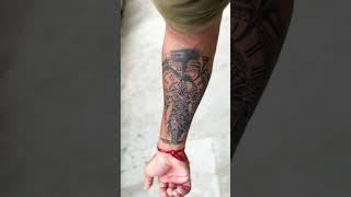 Tattoo on arm || new tattoo || warrior #tattoo #tattooart #spartan #warriors #new