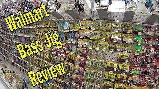 WalMart Bass Jig Review!! Strike King,Arkie, Booyah