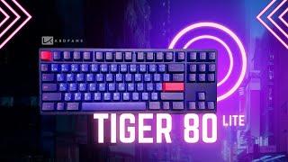 Returning to Basics: The Budget King KBDFans Tiger 80 Lite #custom