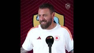 De Rossi dopo Roma Toulouse  #asroma #calcio #roma #football @asroma @ToyotaItalia