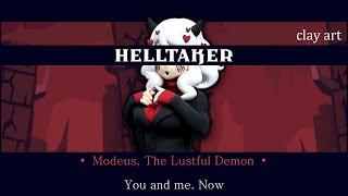 Helltaker " Modeus, the lustful demon" clay art tutorial !!!