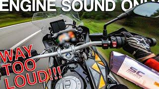 BMW R 1250 GS SC Project - MEAN SOUND! [RAW Onboard]