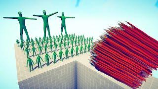 100x ZOMBIES + 3x GIANT vs EVERY GOD - Totally Accurate Battle Simulator TABS