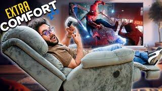 I Bought Recliner Sofa For My Gaming Room - Full Comfort Waali Baat Cheet!