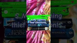 My lightning thief collection! #percyjackson #pjo #bookworm