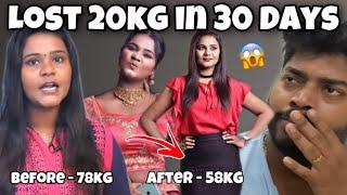 How i Reduced 20kgs in 30 Days | My Pcod Story | Allu’s Reaction | Allu Loves Priya