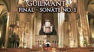 GUILMANT - FINAL SONATE NO.1 - ORGAN OF RIPON CATHEDRAL - JONATHAN SCOTT