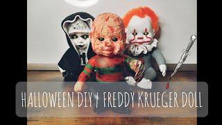 Halloween DIY | Freddy Krueger Doll