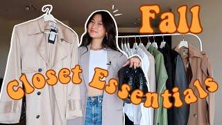 Fall Closet Essentials | A Guide to Fall 2021 Trends