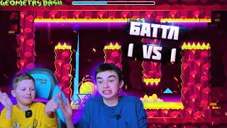 УСТРОИЛ БАТТЛ 1 VS 1 В GEOMETRY DASH!