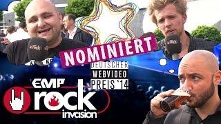 EMP rockinvasion feat. Apecrime @ Deutscher Webvideopreis 2014