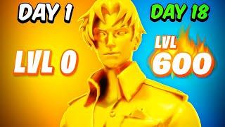 I HIT Level 600 in Fortnite Season 3 - This is How