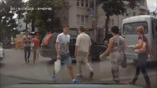 #4 Пешеходы-нарушители не хотят жить? / Idiots!