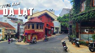 Vietnam, Walk in Da Lat "City of Eternal Spring" City Center - 4K Virtual Walking Tour