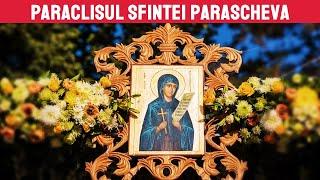 Paraclisul Sfintei Cuvioase Parascheva - include textul integral cu SCRIS MARE