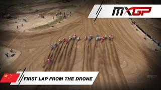 First Lap from the drone | MXGP Race 1 | Oriental Beauty Valley MXGP of China 2024