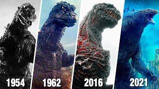 EVOLUTION of GODZILLA in Movies - from 1954 to 2021 | Godzilla vs. Kong (2021)