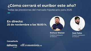 Consultorio iAhorro | ¿Cómo cerrará el euríbor este año?